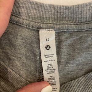 LULULEMON all yours relaxed fit long sleeve tee